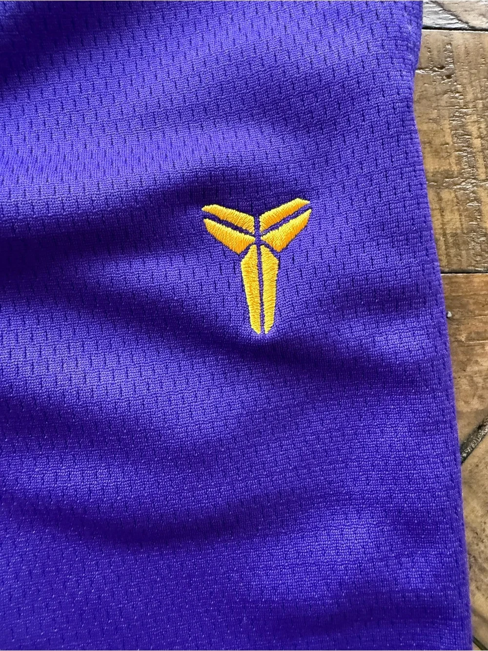Nike Kobe Kids Purple Sweatpants with Yellow Logo